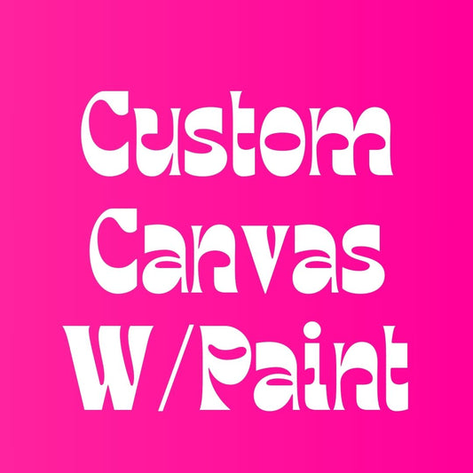 Canvas W/ Paint