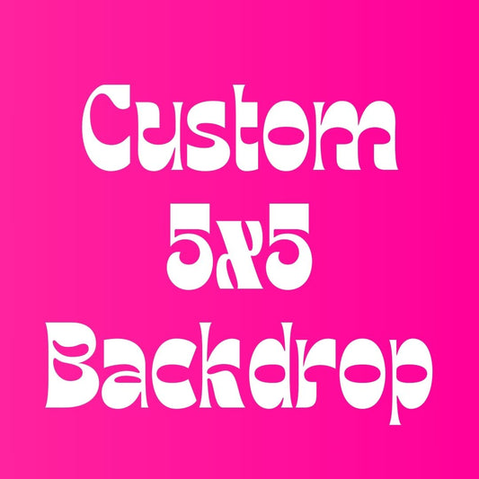 5x5 Backdrop